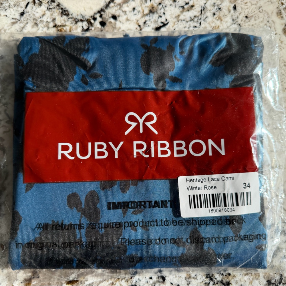 RUBY RIBBON-NEW #1801 Heritage Lace Demiette Convertible_Winter Rose, Sz 34 - Picture 6 of 8